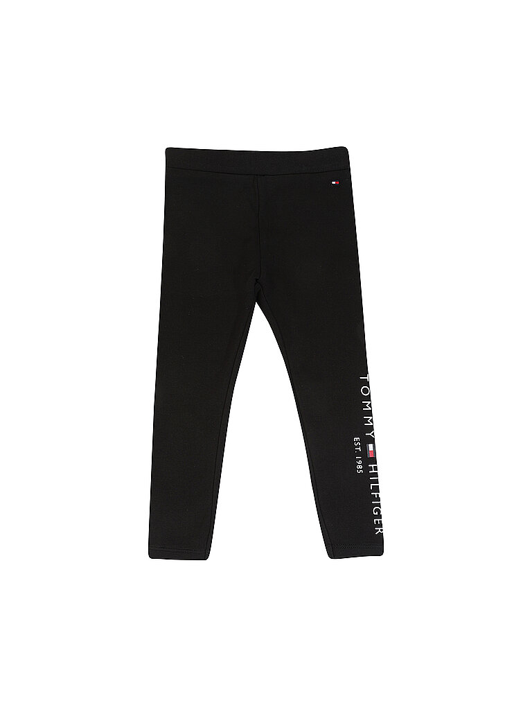 TOMMY HILFIGER Mädchen Leggings Essential schwarz | 3